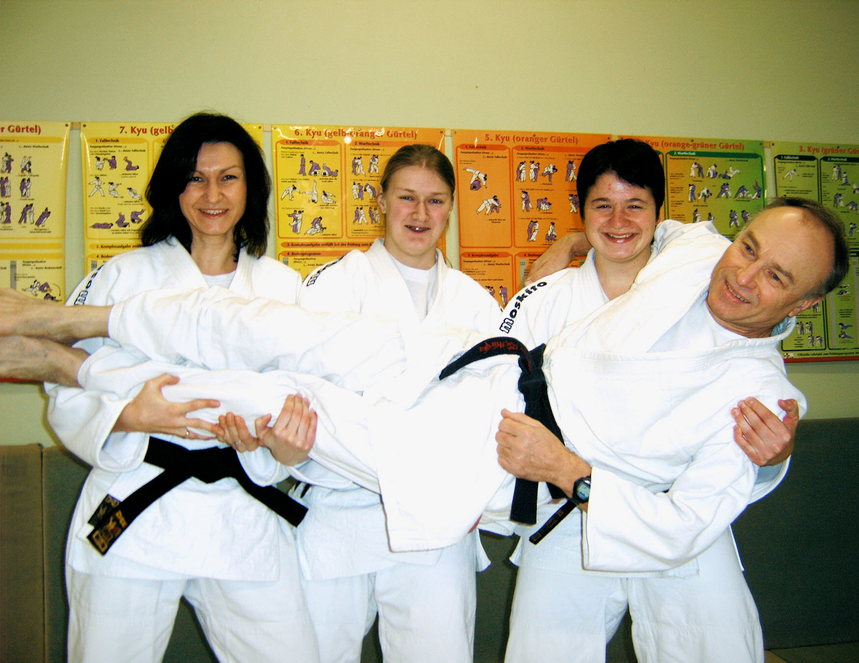 Drei neue Dan-Trägerinnen beim Judo-Club Katlenburg