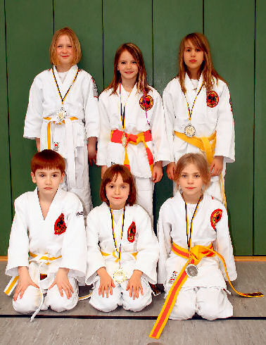 Teilnehmer am Judo-Gaußturm-Turnier