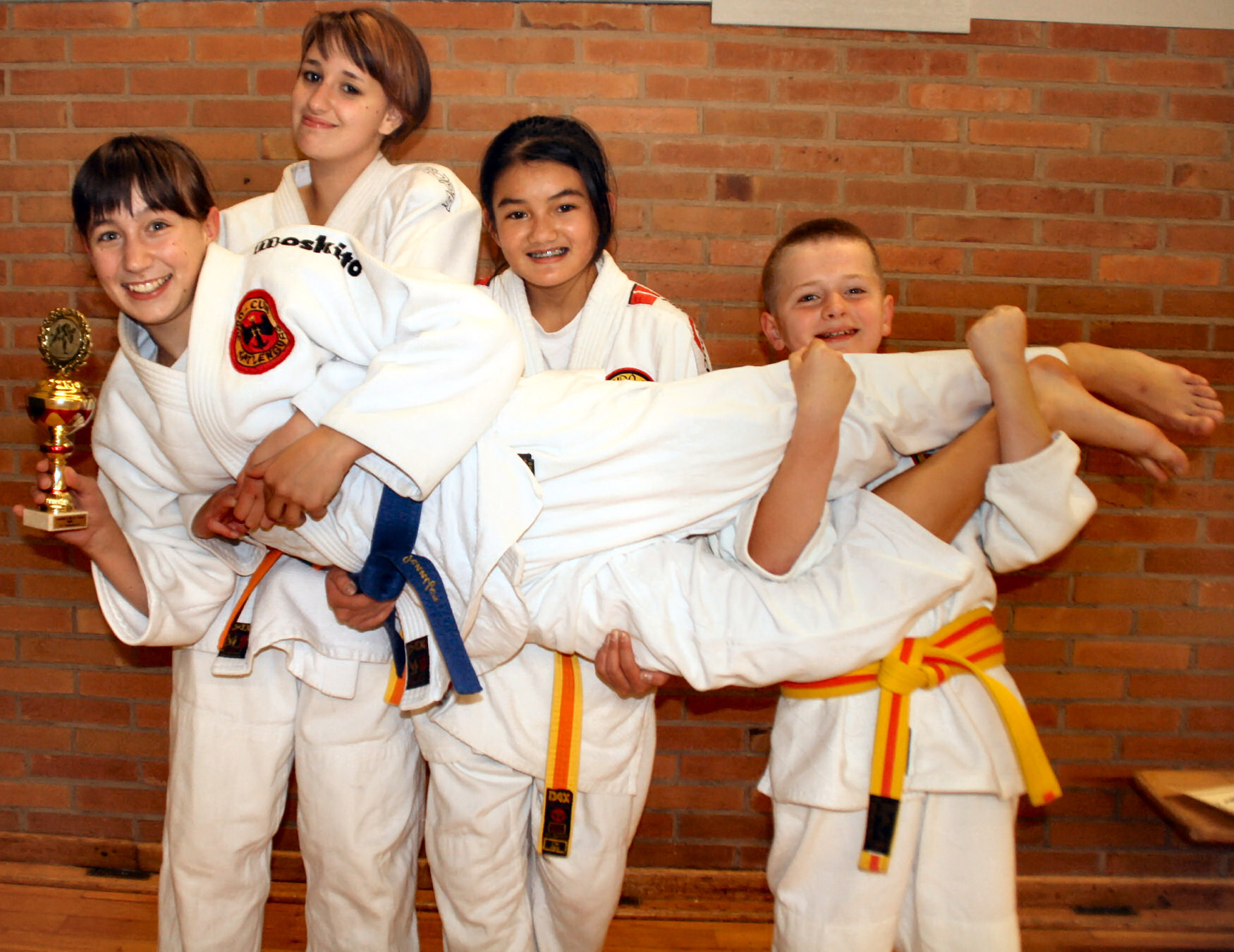 Die Teilnehmer des Judo-Club Katlenburg